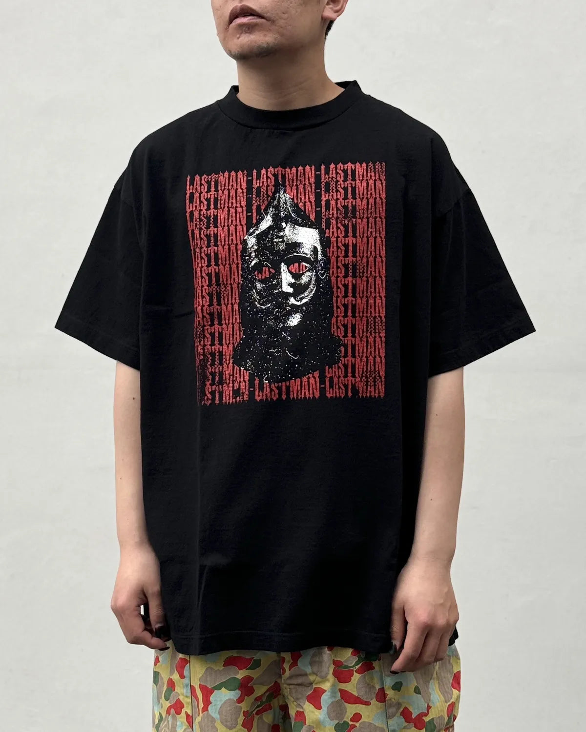LASTMAN / PRINTED TEE SHIRTS "IRON MASK" (261LM-CT07)