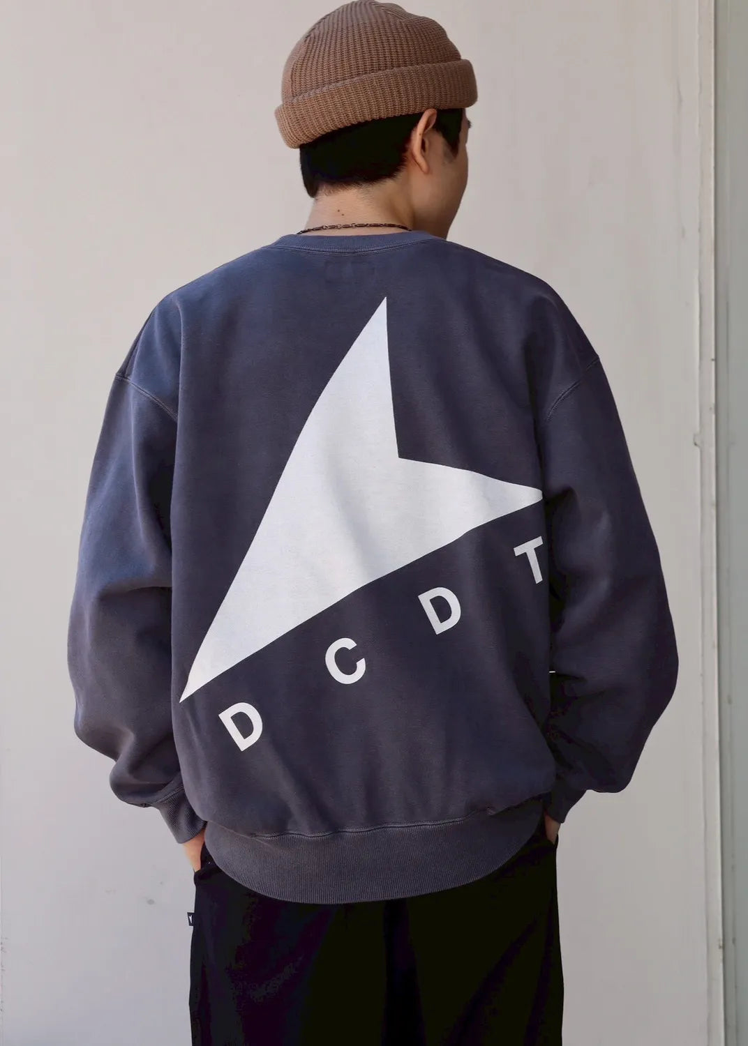 DESCENDANT / CETUS CREW NECK PIGMENT DYE (252ATDS-CSM15)