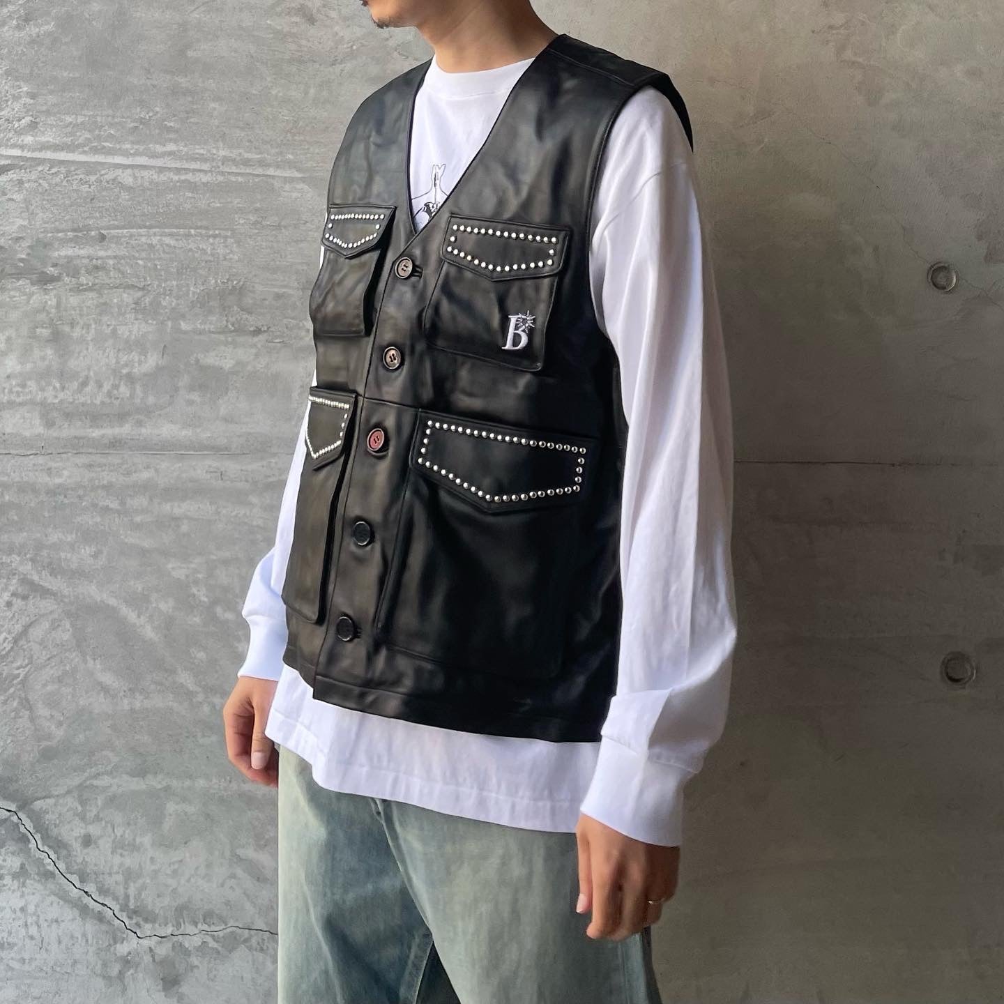BoTT(ボット) / Studded Leather vest | 公式通販・JACK in the NET