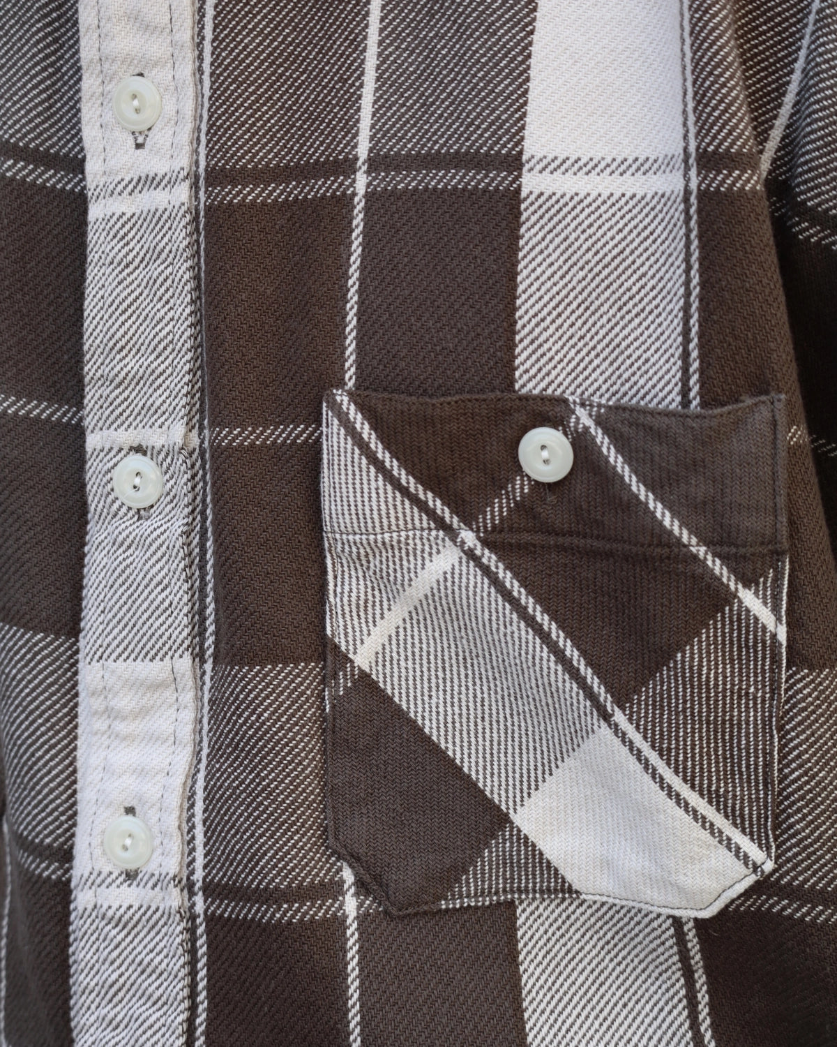 DESCENDANT / VANNING PLAID LS SHIRT (261TQDS-SHM03)