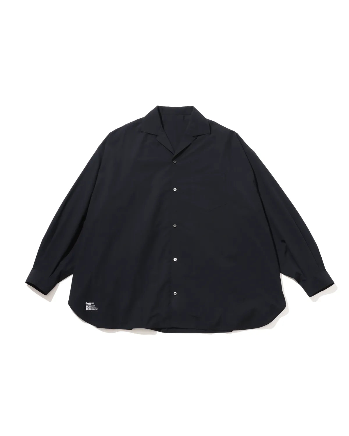 FreshService / AIR POPLIN OPEN COLLAR L/S SHIRT (FSC263-50046)