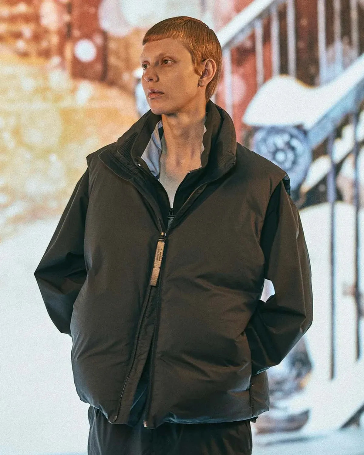 N.HOOLYWOOD × DESCENTE ALLTERRAIN / DOWN VEST (D06FVE05MB-pieces)