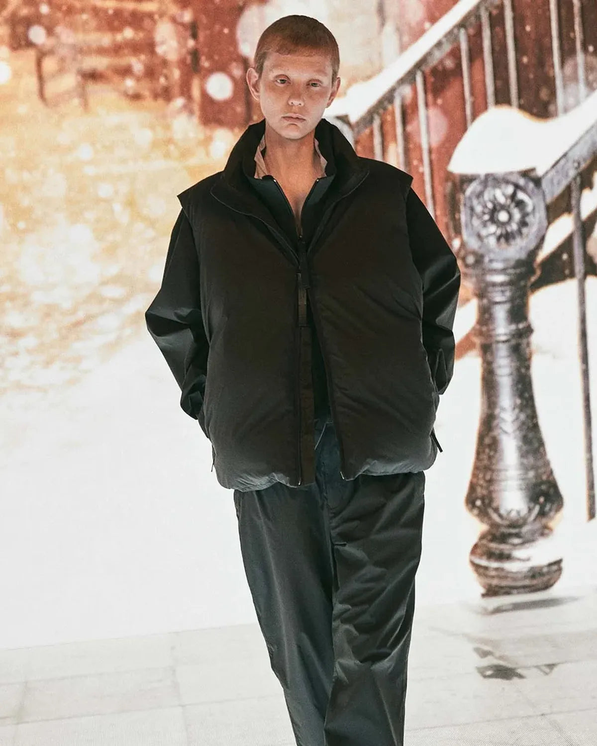 N.HOOLYWOOD × DESCENTE ALLTERRAIN / DOWN VEST (D06FVE05MB-pieces)