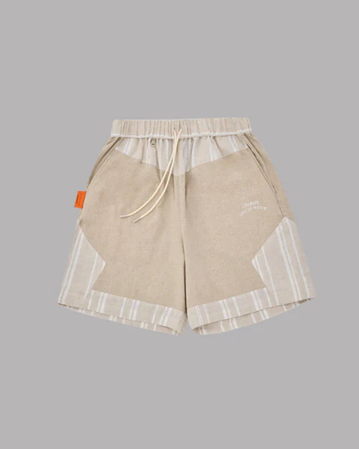 ALWAYS OUT OF STOCK の LINEN BASKETBALL SHORTS (HA-025106231)
