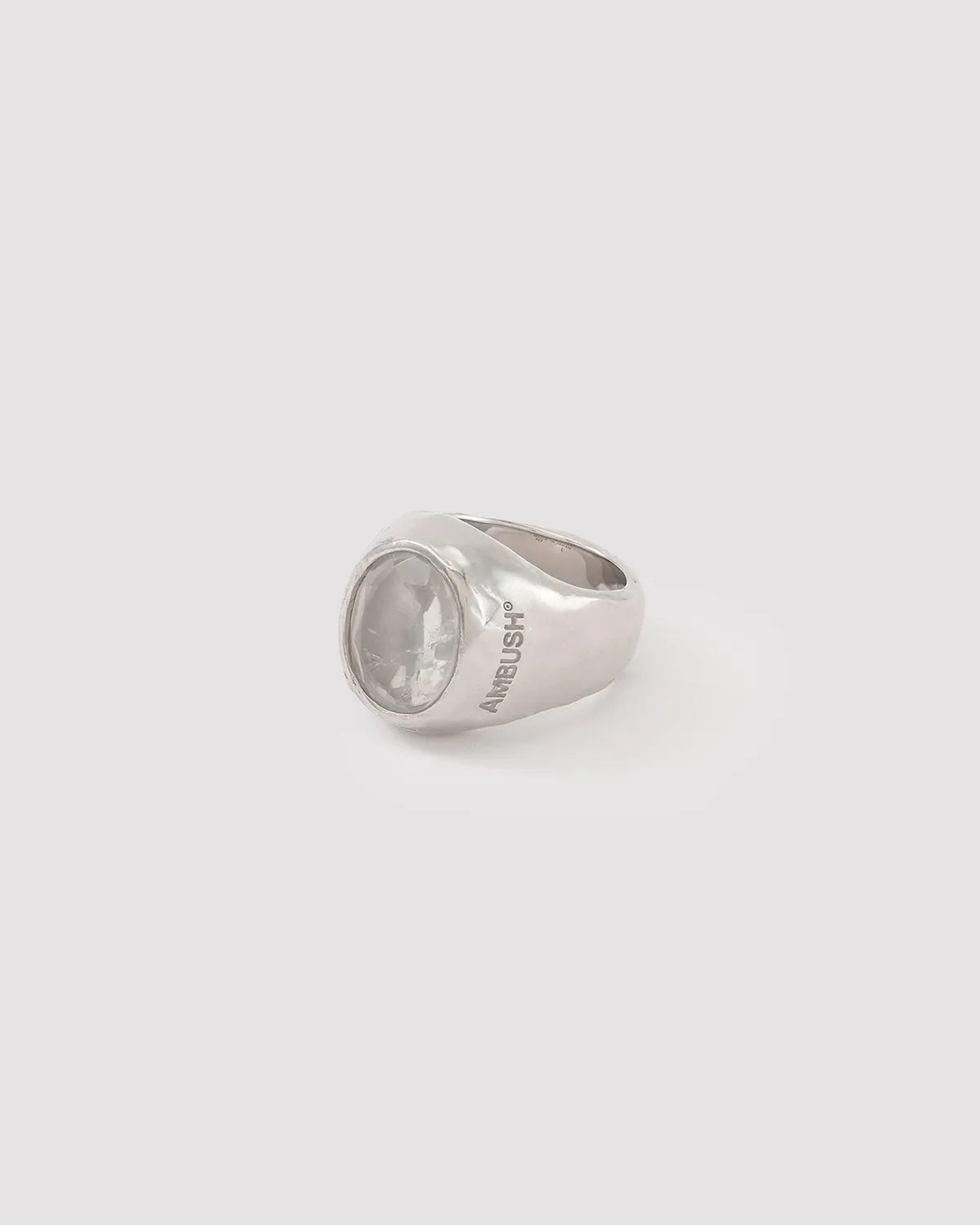 AMBUSH® の OVAL CUT STONE RING (12115751)