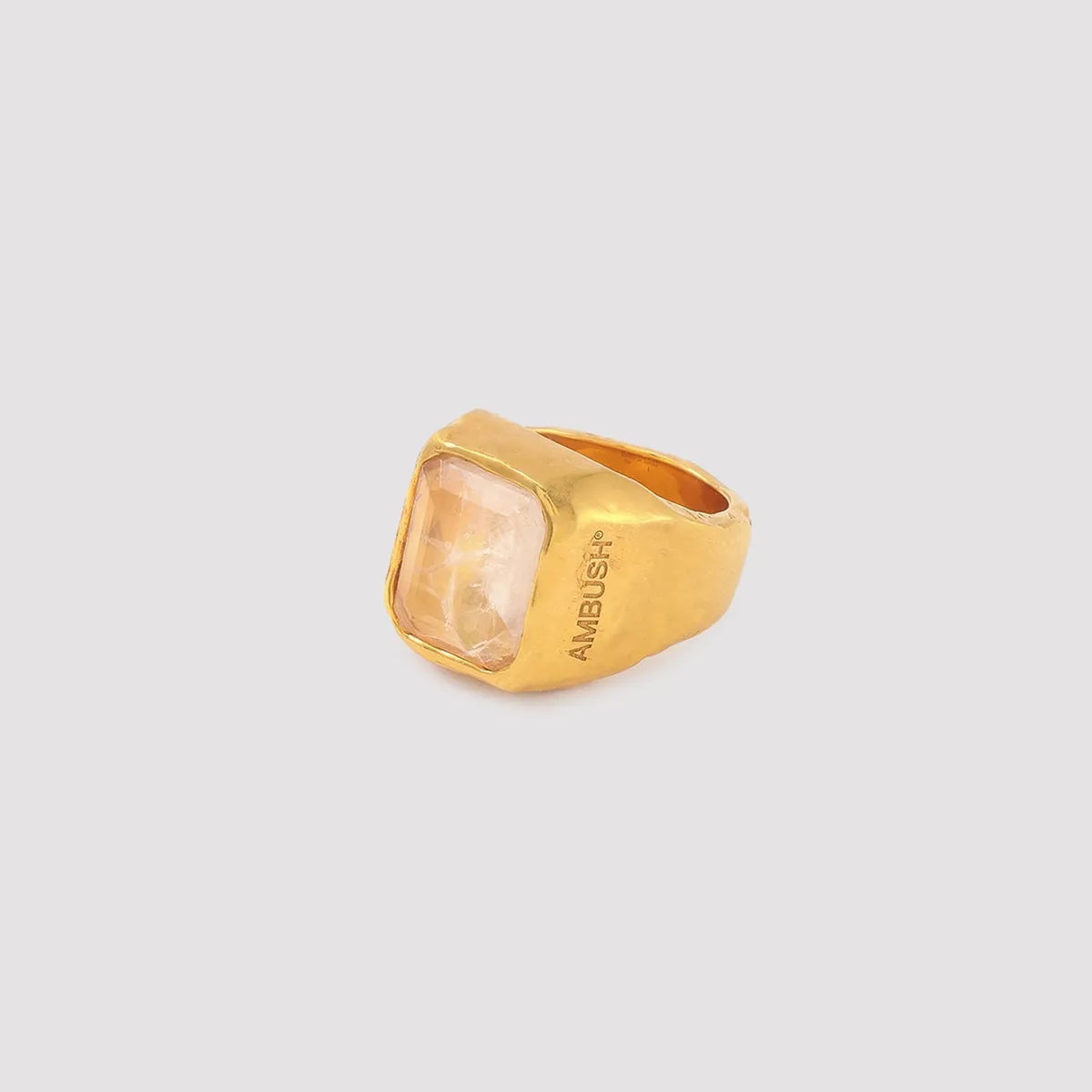 け*た様 AMBUSH® ブラスロゴリング（18号） AMBUSH® Brass け*た様 AMBUSH® ブラスロゴリング（18号） AMBUSH® Brass け*