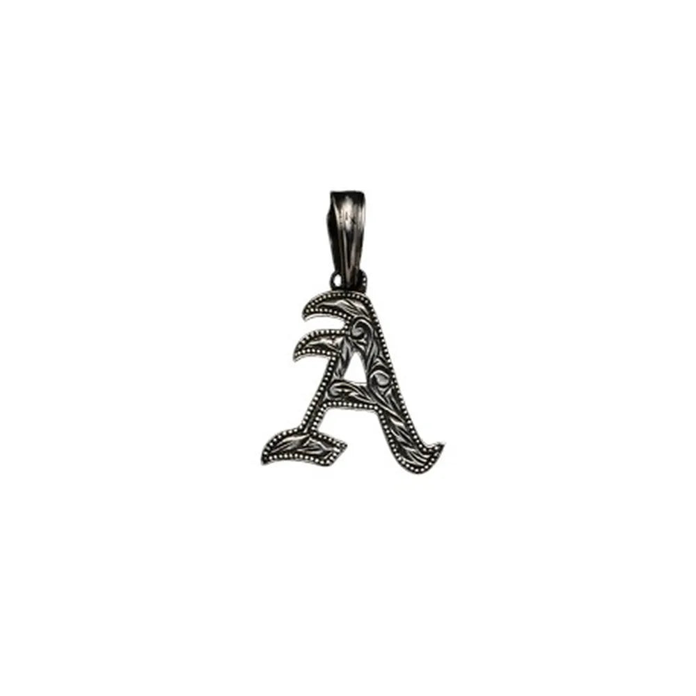 ANTIDOTE BUYERS CLUB の Engraved Initial Pendant (RX-919-1)