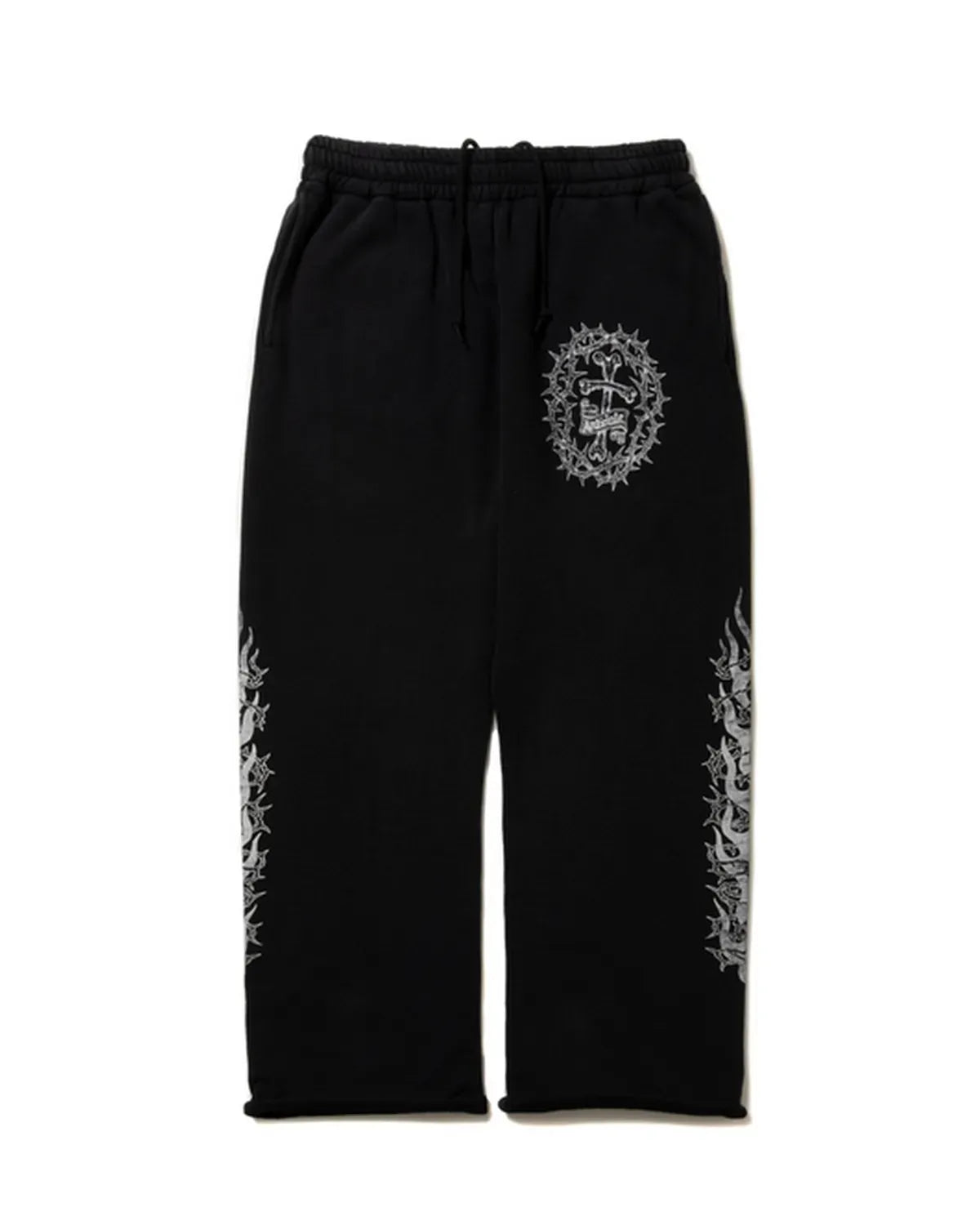 ANTIDOTE BUYERS CLUB の Fade Wash Sweat Pants -Thorns & Flames- (ABCAW25PT01)