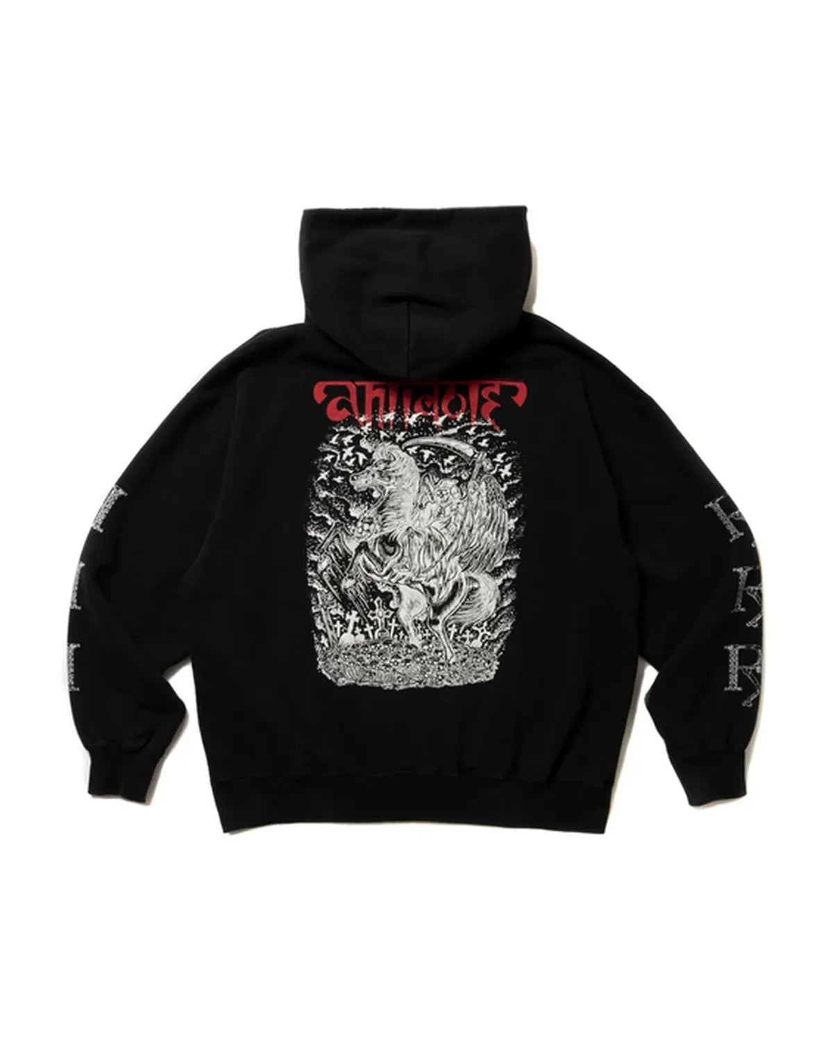 ANTIDOTE BUYERS CLUB の Fade Wash Sweat Parka -Grim & Reaper- (ABCAW25CT12)