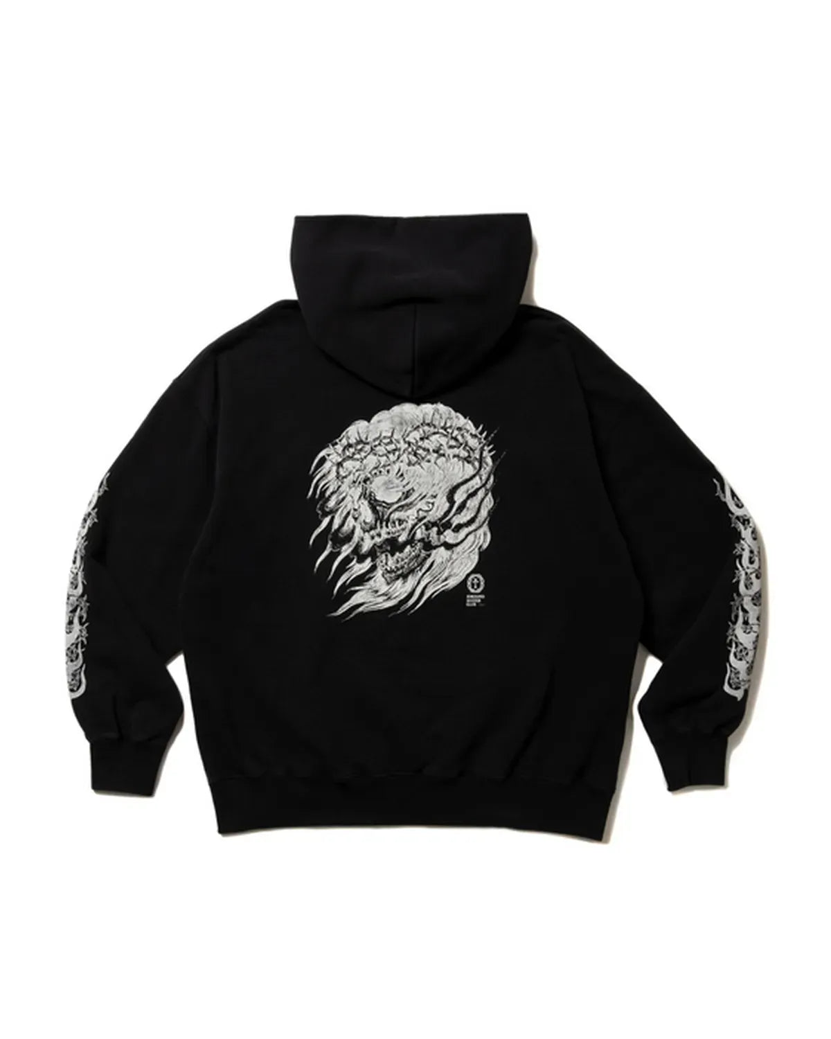 ANTIDOTE BUYERS CLUB の Fade Wash Sweat Parka -Skull & Jesus- (ABCAW25CT11)