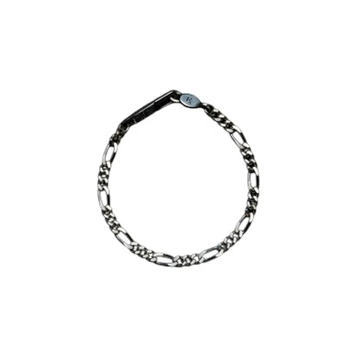 ANTIDOTE BUYERS CLUB - FIGARO WIDE CHAIN BRACELET (SILVER