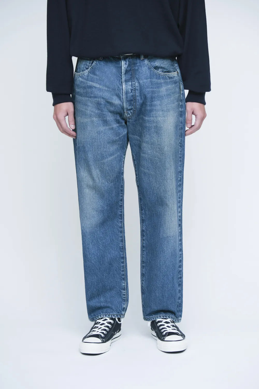 A.PRESSE / No.2 Washed Denim Pants (AP-4008)