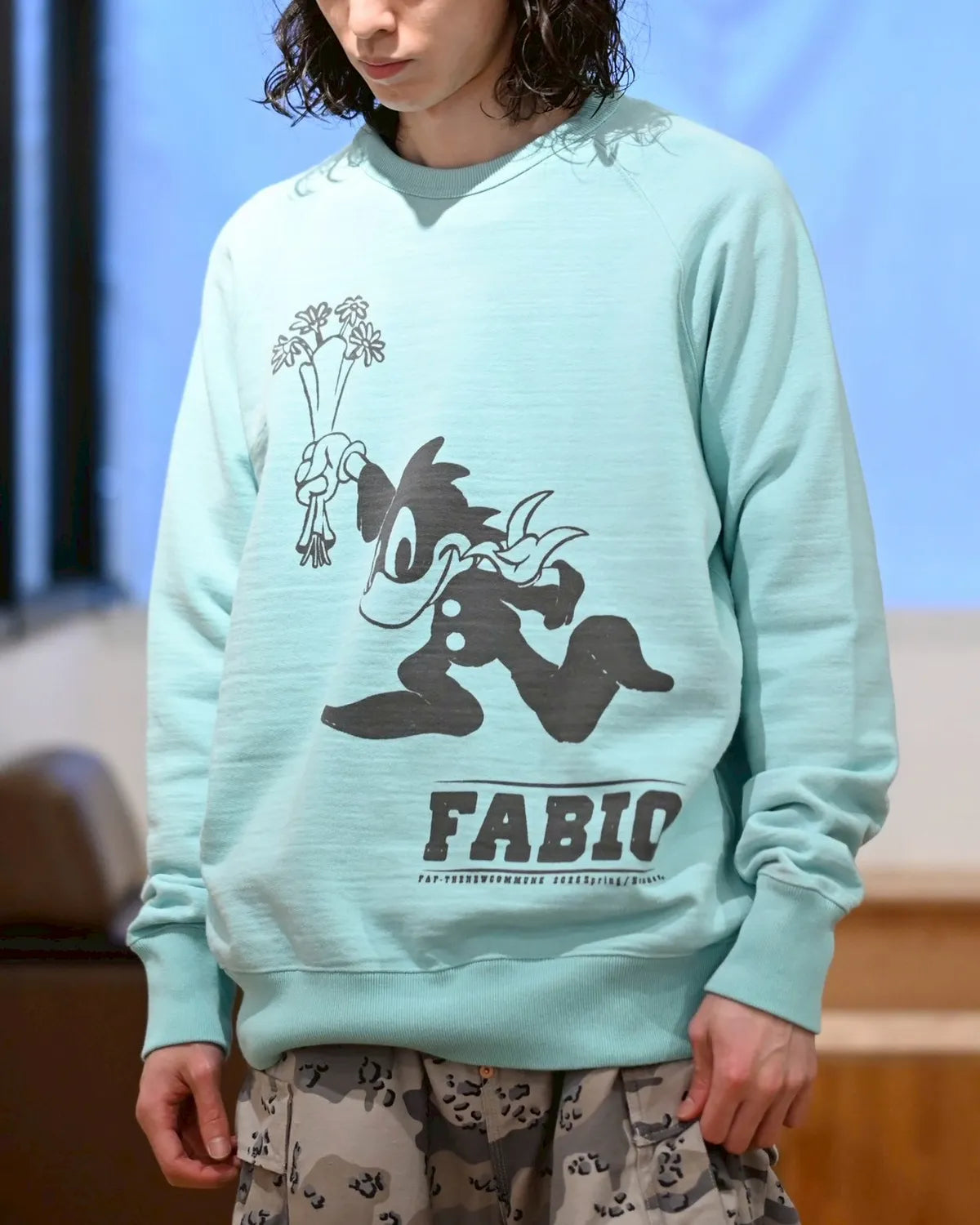 FAF/Fake As Flowers / Fabio Crewneck Sweat (004121216)