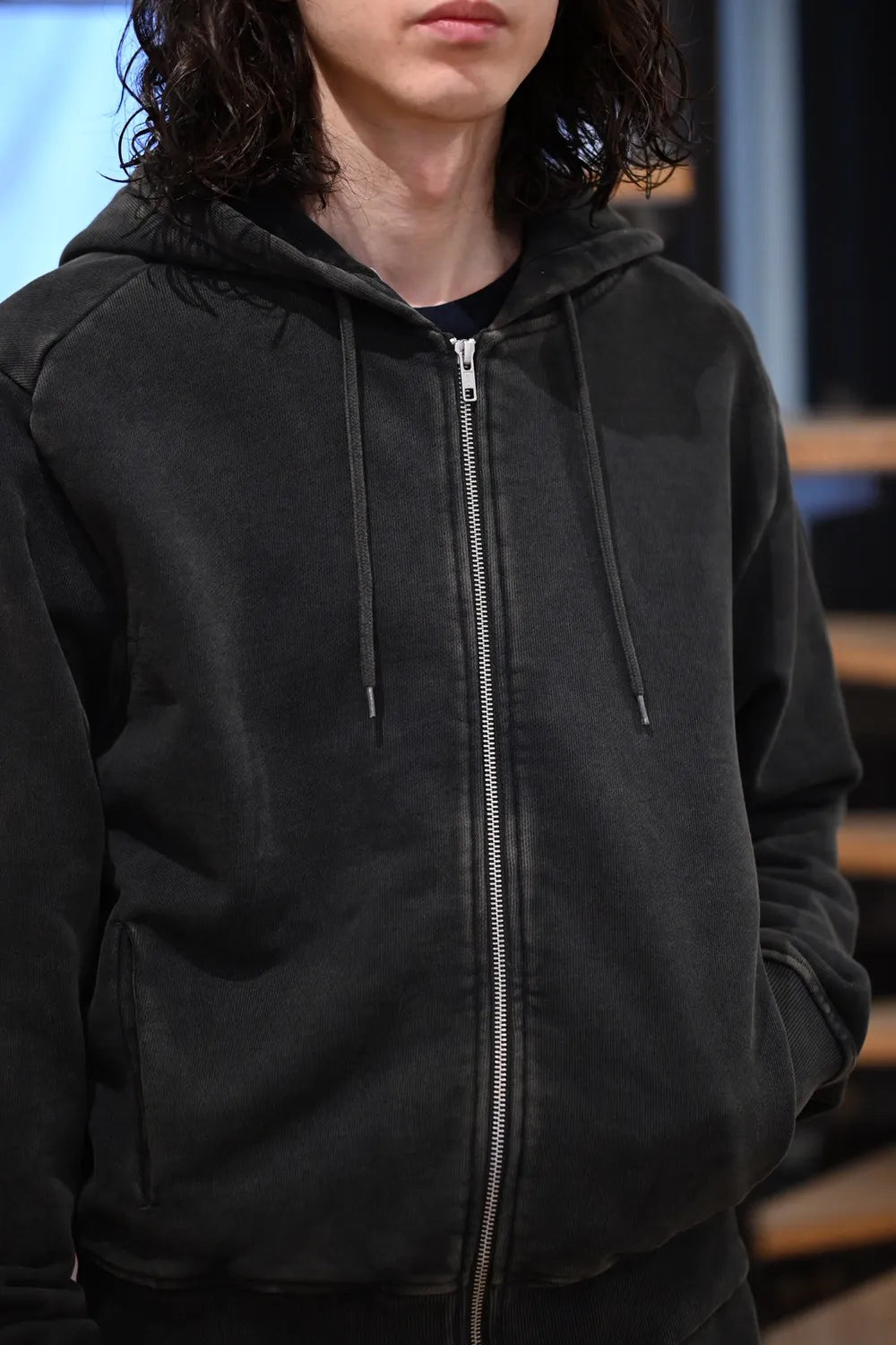 entire studios / Slim Zip Up (ESSS26HO01012)