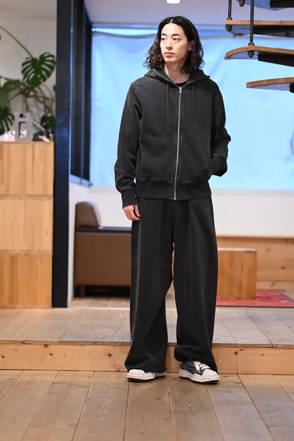 entire studios / Slim Zip Up (ESSS26HO01012)
