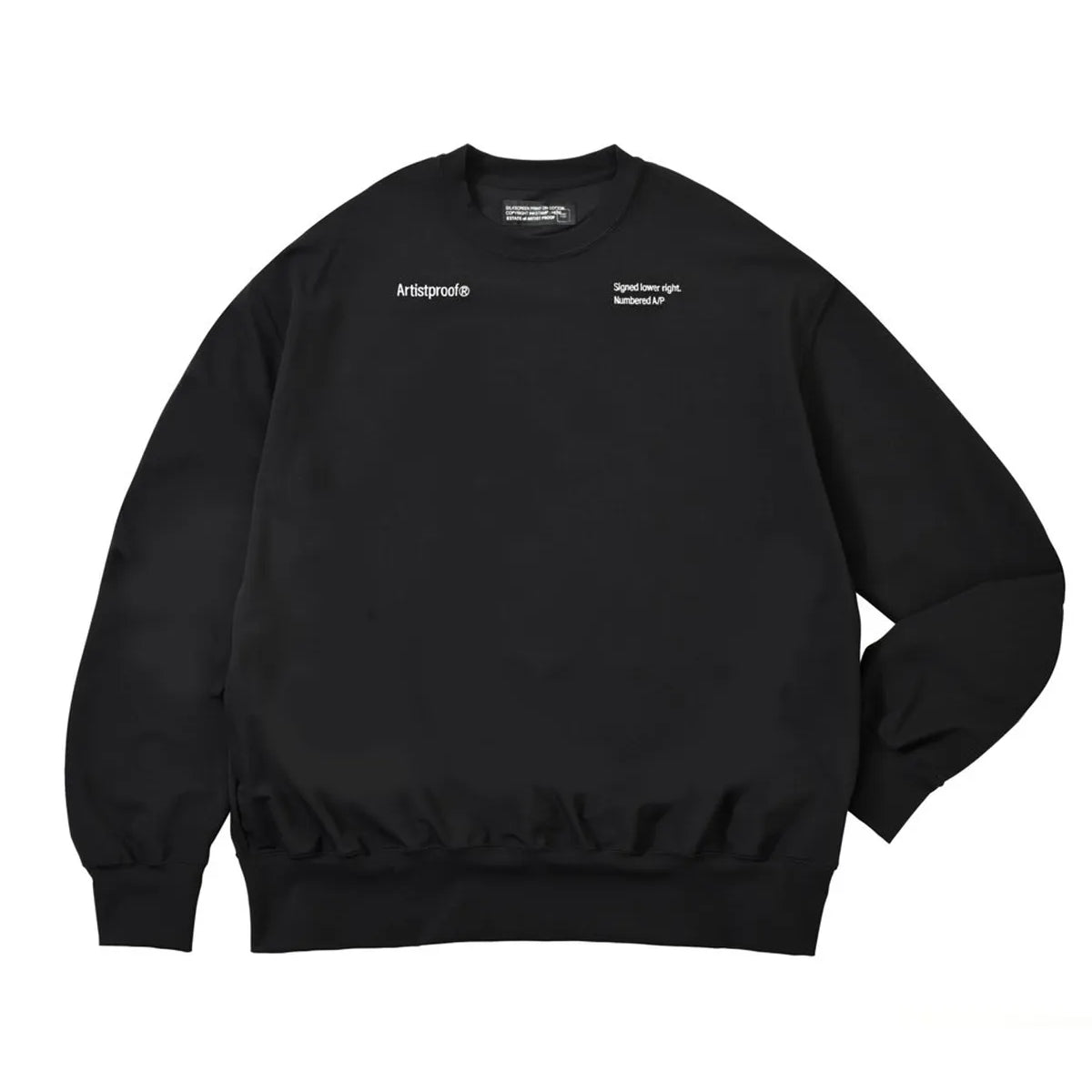 ARTIST PROOF / Split Logo Crewneck Jersey Stretch | JACK in the