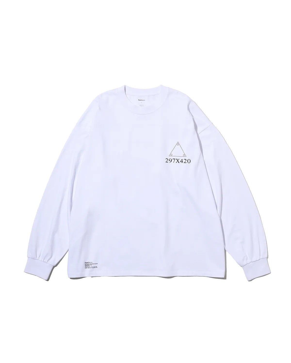 FreshService / AS × FS CORPORATE L/S TEE "A-SERIES" (FSC253-70151AS)
