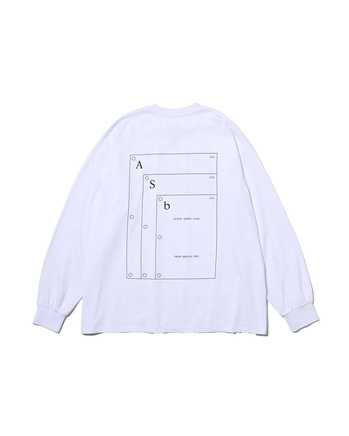 FreshService / AS × FS CORPORATE L/S TEE "A-SERIES" (FSC253-70151AS)