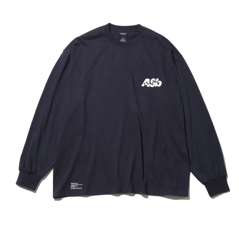 FreshService / AS×FS CORPORATE L/S TEE "Asb" (FSC243-70193AS)