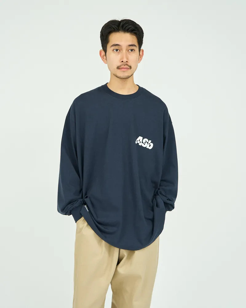 FreshService / AS×FS CORPORATE L/S TEE "Asb" (FSC243-70193AS)