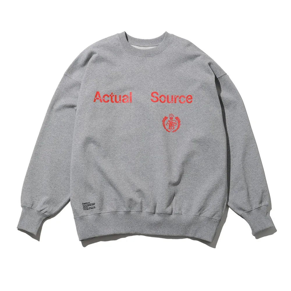 FreshService / AS×FS LIGHT OZ CREW NECK SWEAT "COLLEGE" (FSC243-70197AS)