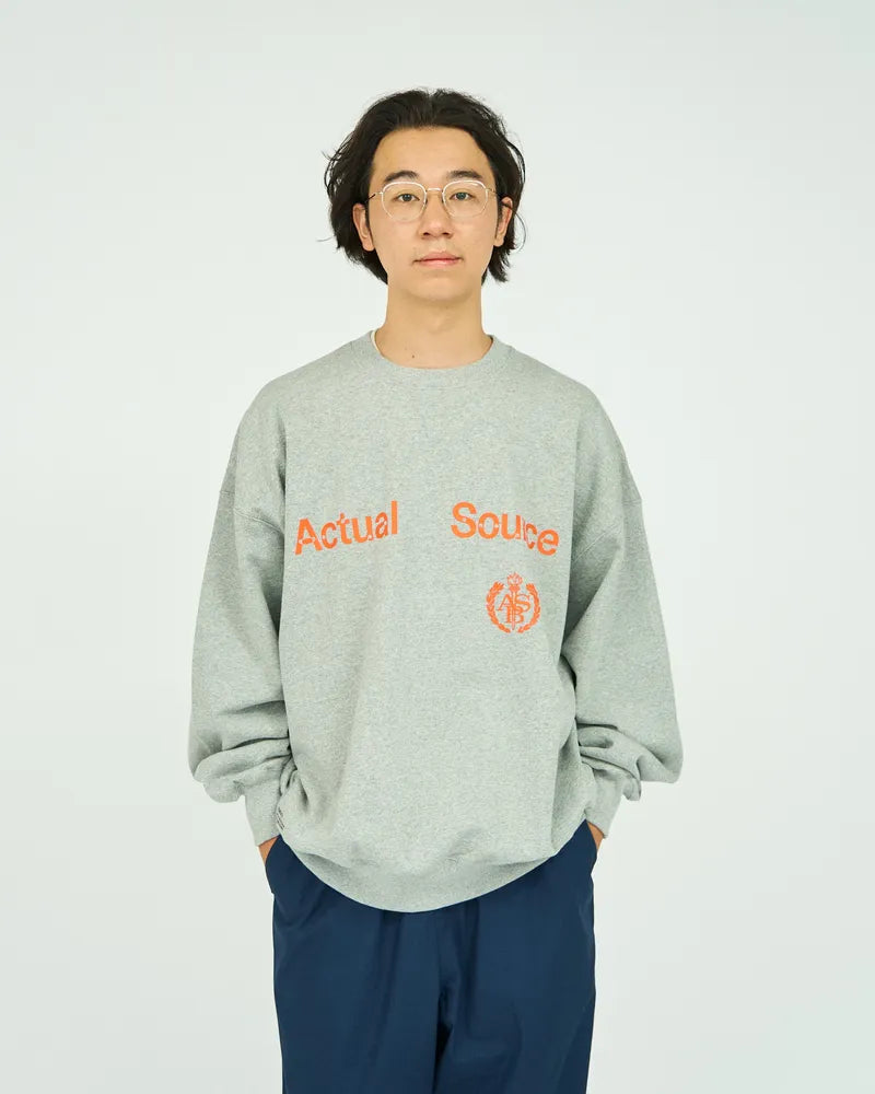 FreshService / AS×FS LIGHT OZ CREW NECK SWEAT "COLLEGE" (FSC243-70197AS)