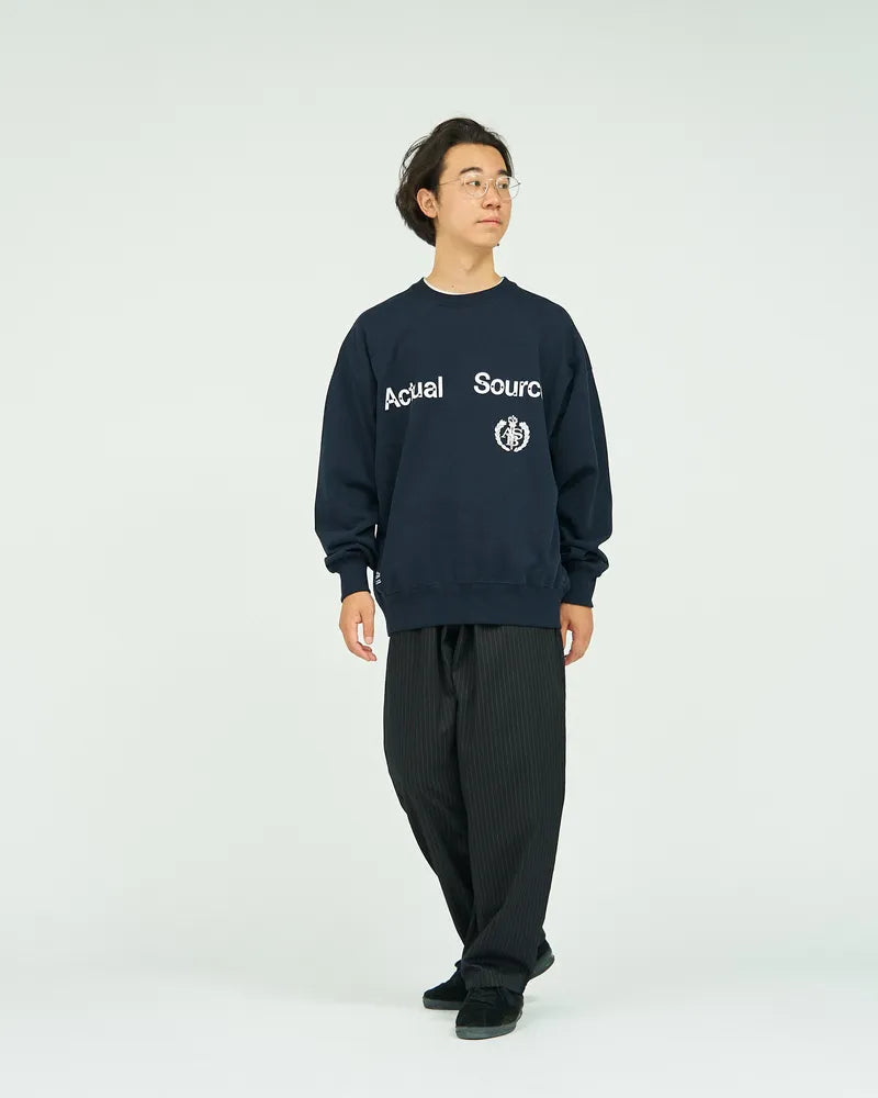 FreshService / AS×FS LIGHT OZ CREW NECK SWEAT "COLLEGE" (FSC243-70197AS)