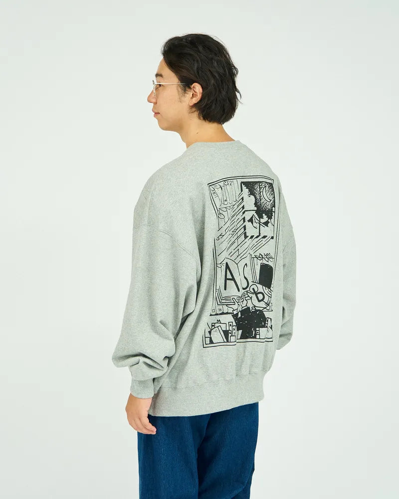 FreshService / AS×FS LIGHT OZ CREW NECK SWEAT "COMIC" (FSC243-70196AS)