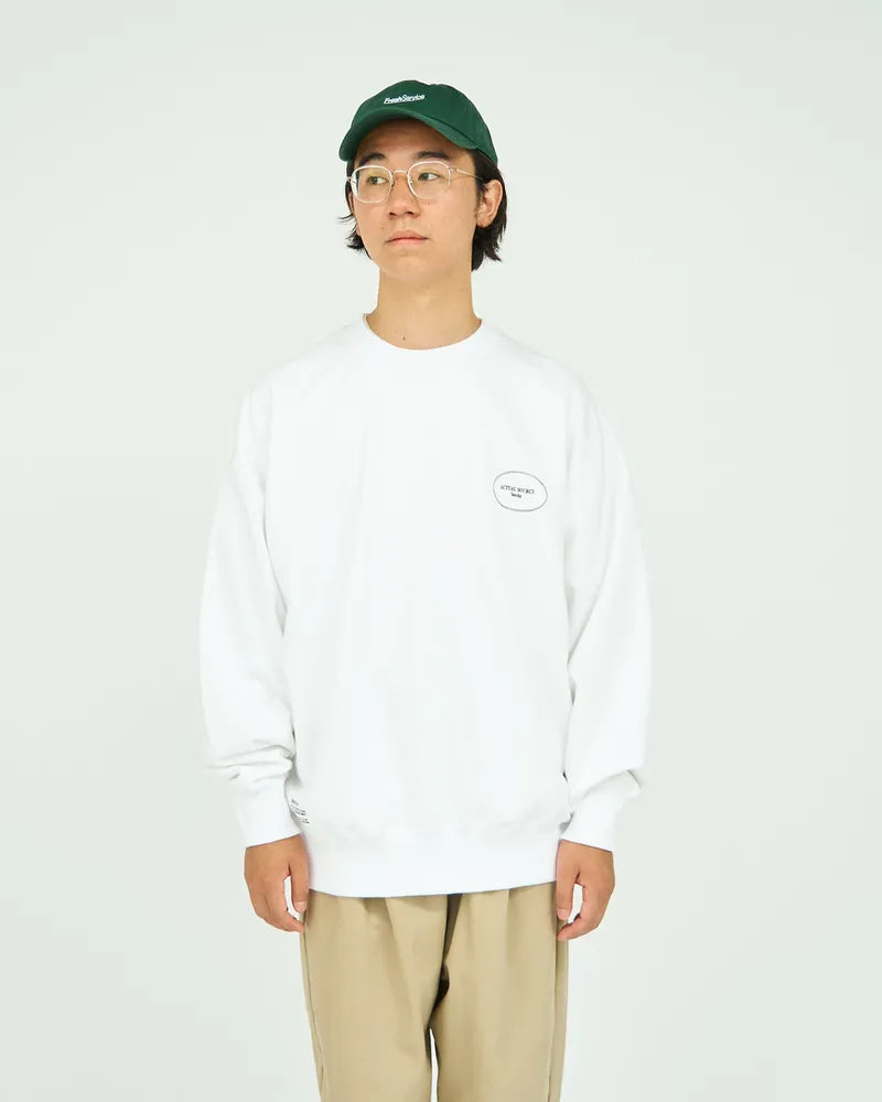 FreshService / AS×FS LIGHT OZ CREW NECK SWEAT "COMIC" (FSC243-70196AS)