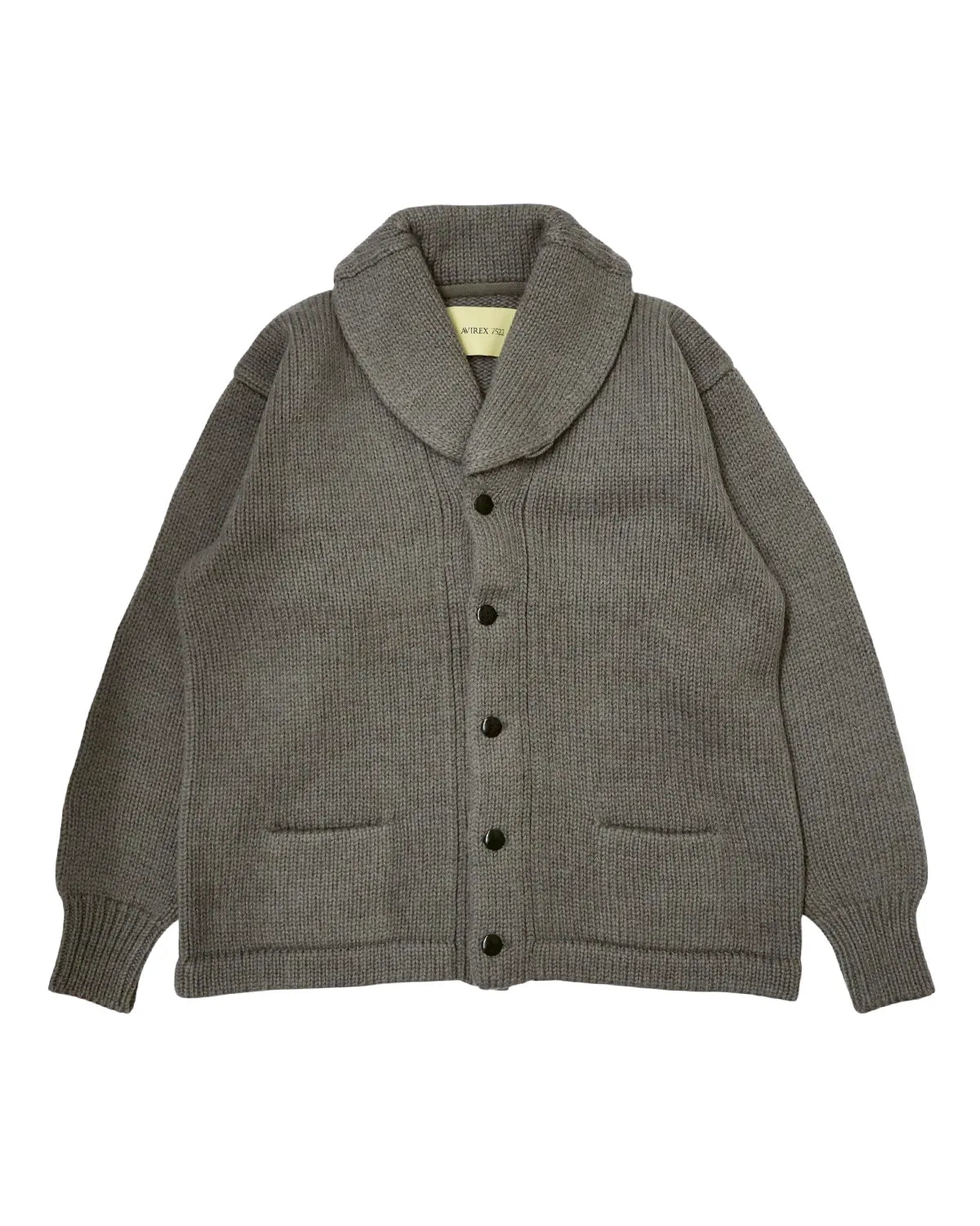 AVIREX7522 の SHAWL COLLAR CARDIGAN (783-5940002)