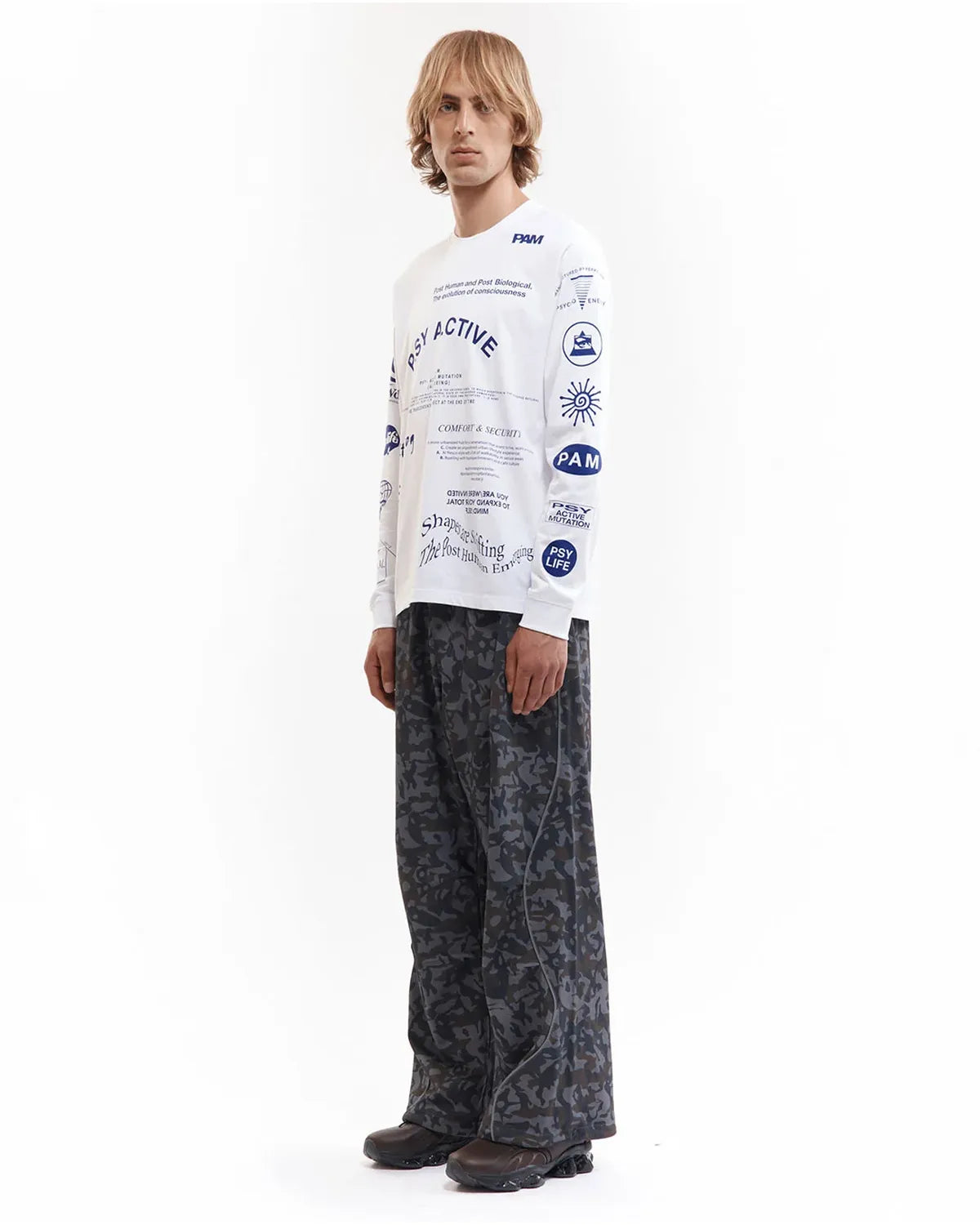P.A.M.（Perks And Mini) / TEST SHEET LS TEE (1610/B)