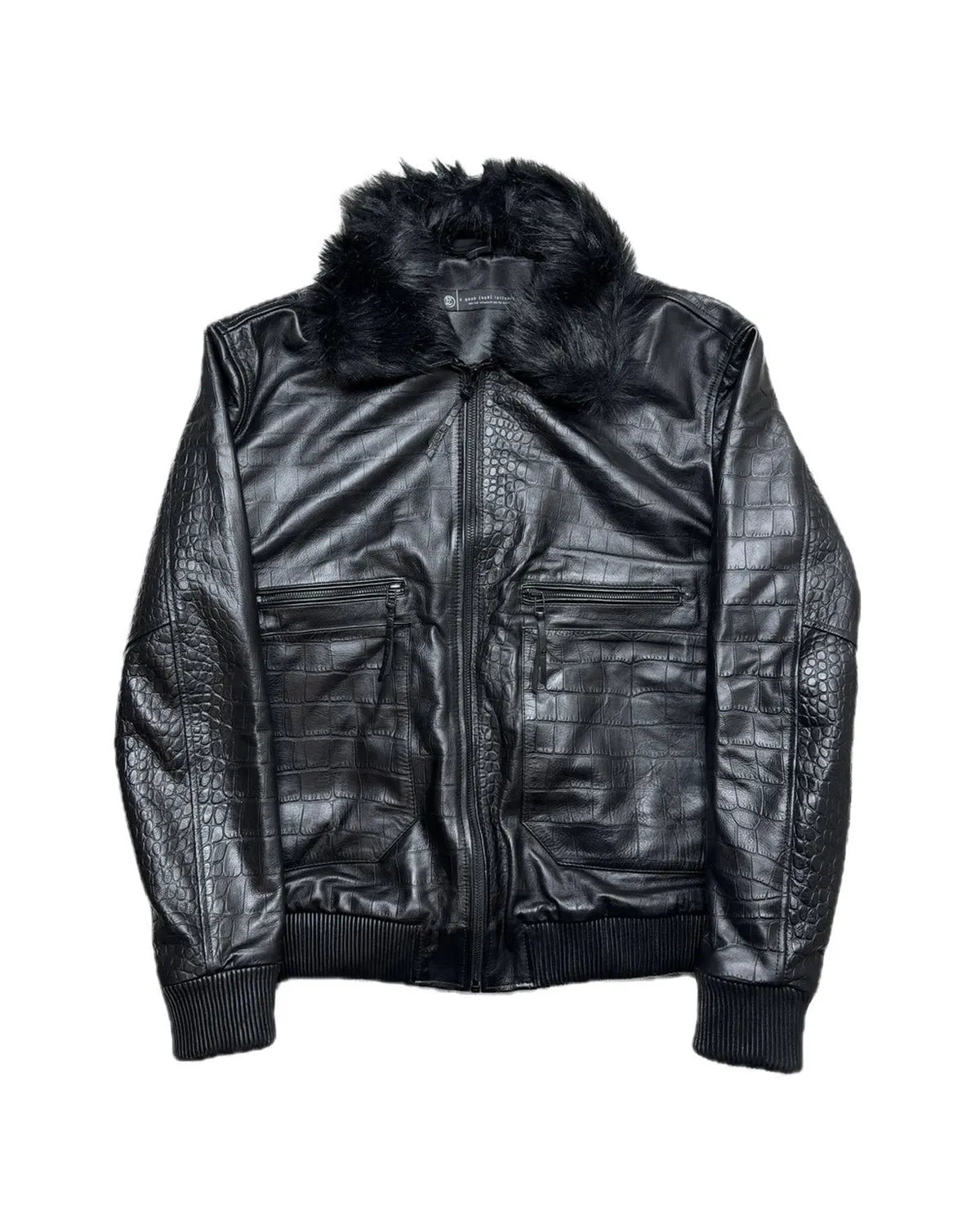 A Good Bad Influence の CROCODILE LEATHER JACKET (AGBI-25AW-JK01)