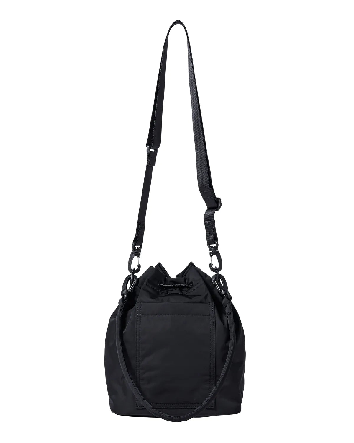 RAMIDUS / "BLACK BEAUTY" DRAWSTRING SHOULDER BAG (B011126)