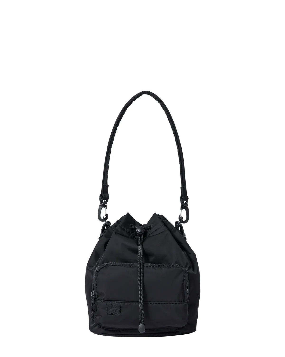 RAMIDUS / "BLACK BEAUTY" DRAWSTRING SHOULDER BAG (B011126)
