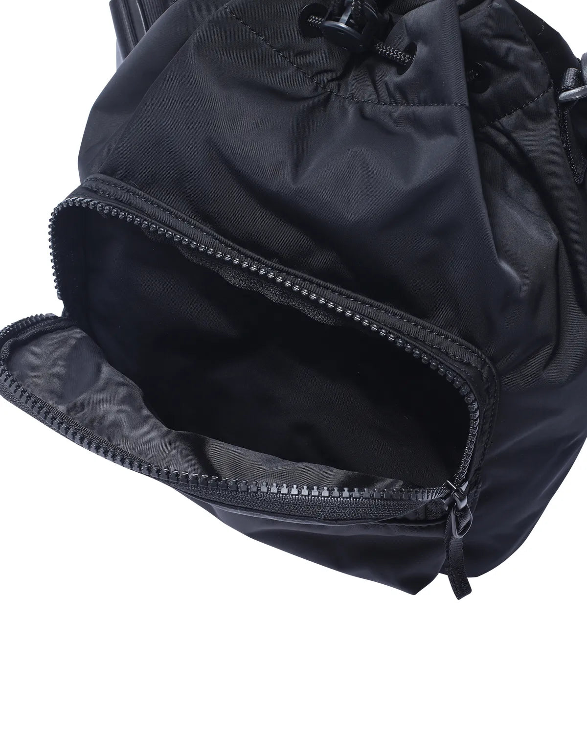 RAMIDUS / "BLACK BEAUTY" DRAWSTRING SHOULDER BAG (B011126)