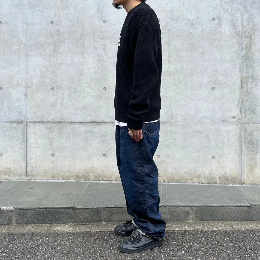 SEQUEL / LOW GAUGE CREW NECK KNIT (SQ-24AW-KN-03)