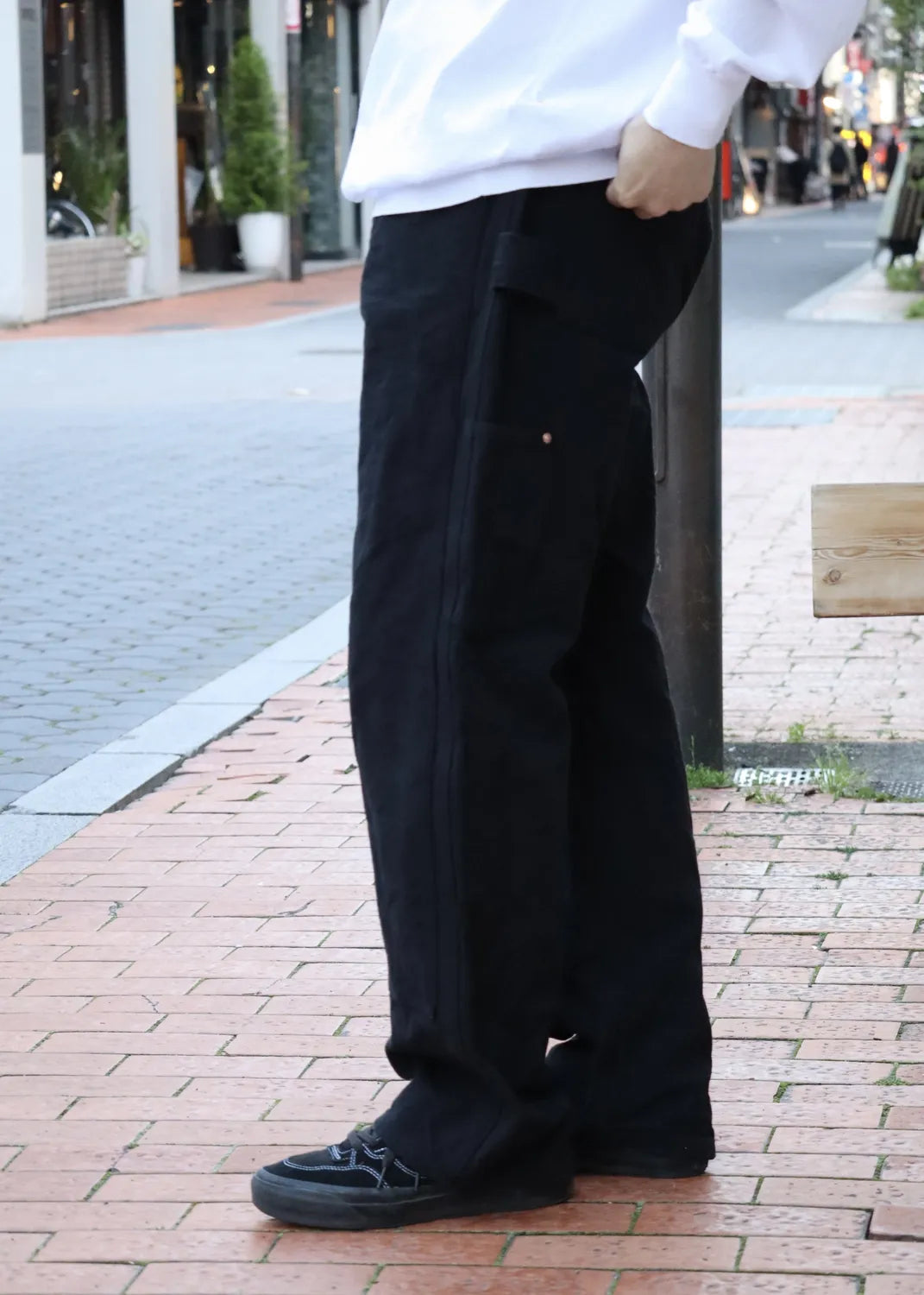 COMOLI / コットンダック ペインターパンツ (D01-03007)