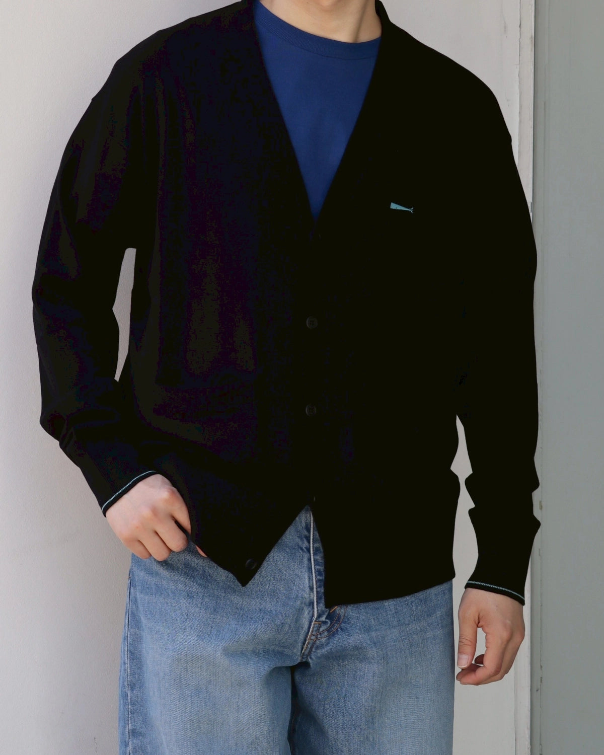 DESCENDANT / NURSE KNIT CARDIGAN (261MADS-KNM02)