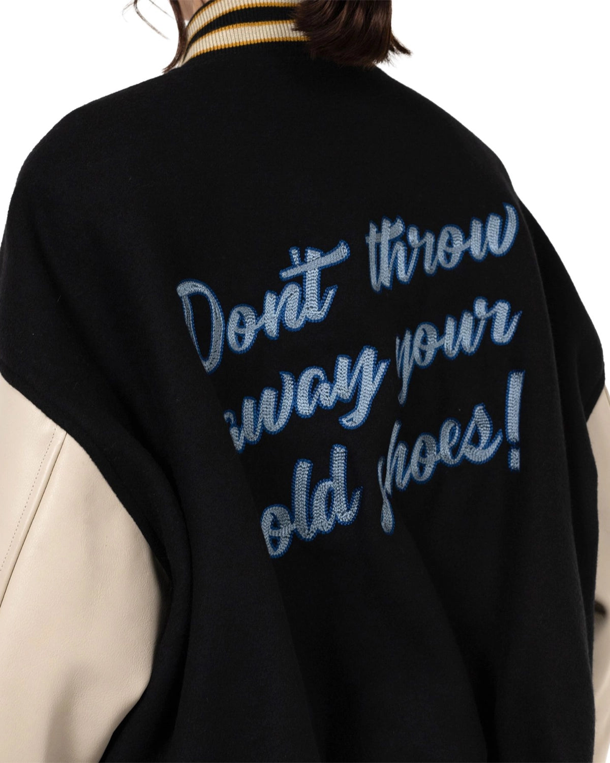 Maison MIHARA YASUHIRO / Roll-up Hem Stadium Jacket (B15BL041)