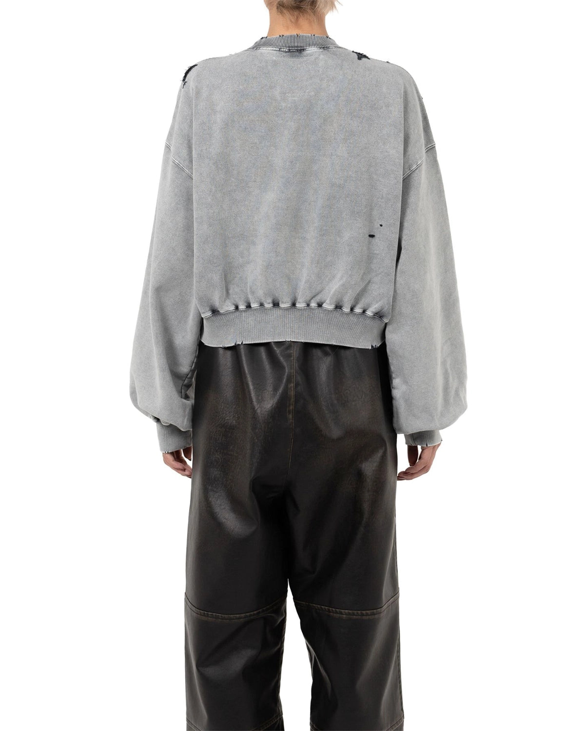 Maison MIHARA YASUHIRO / Bleached Sweatshirt (B15PO572)