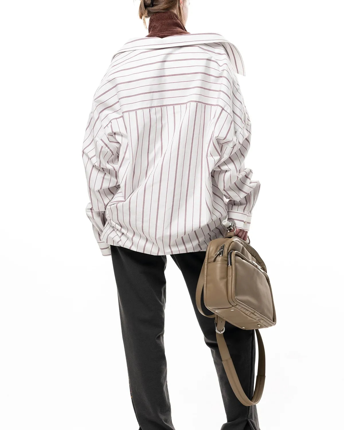 Maison MIHARA YASUHIRO / Shifted Layer Stripe Shirt (B17SH221)