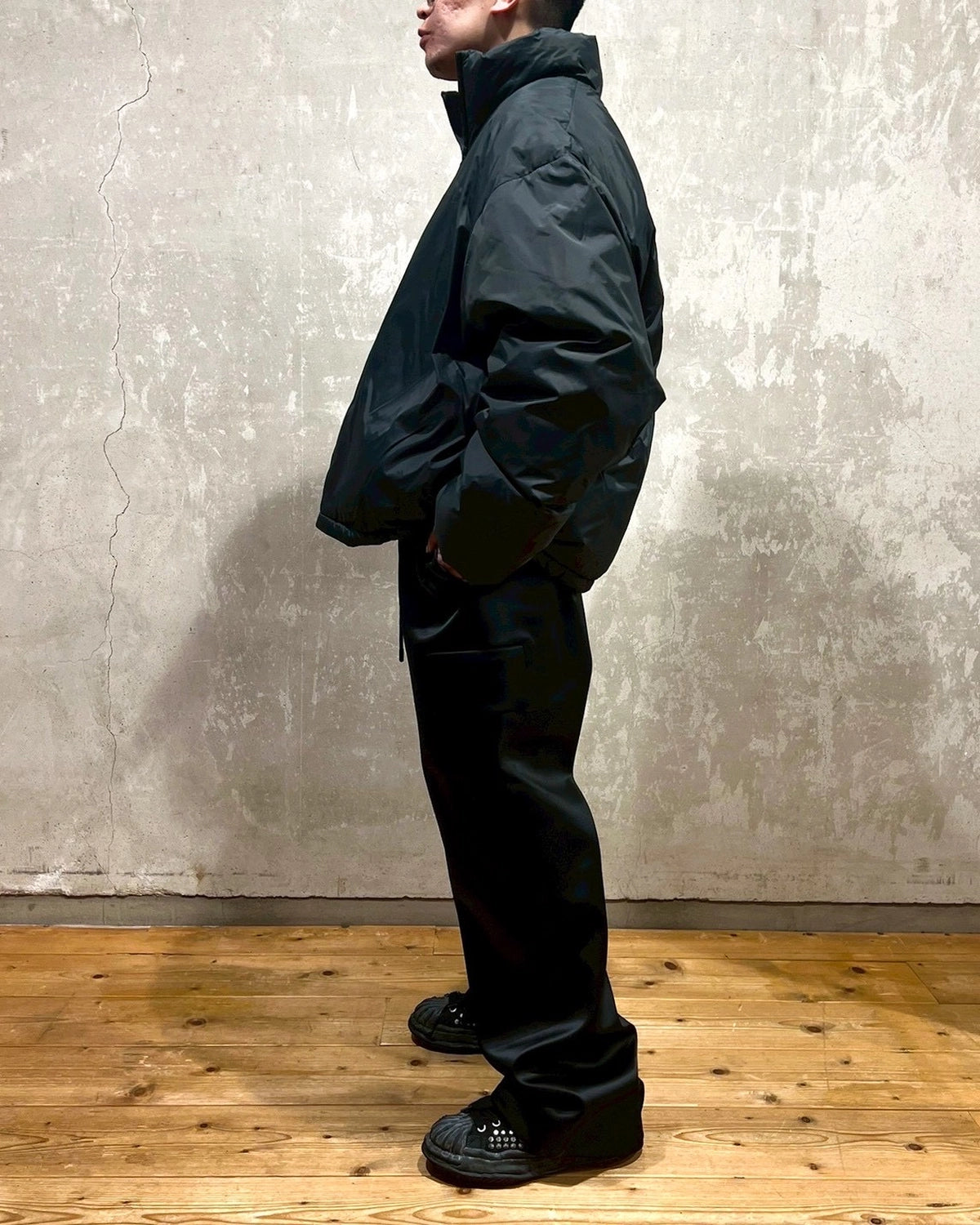 ESSENTIALS / Ripstop Nylon Puffer Jacket (202HO258151F)