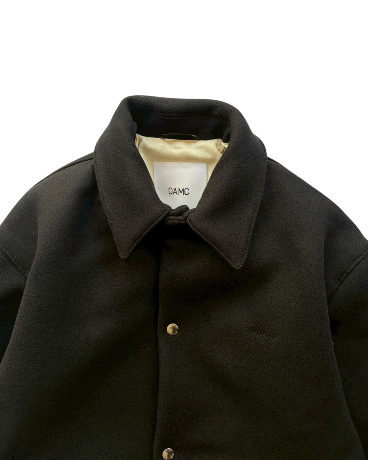 OAMC / BLACK FELT COACH JACKET (OAF5MJ12AP)