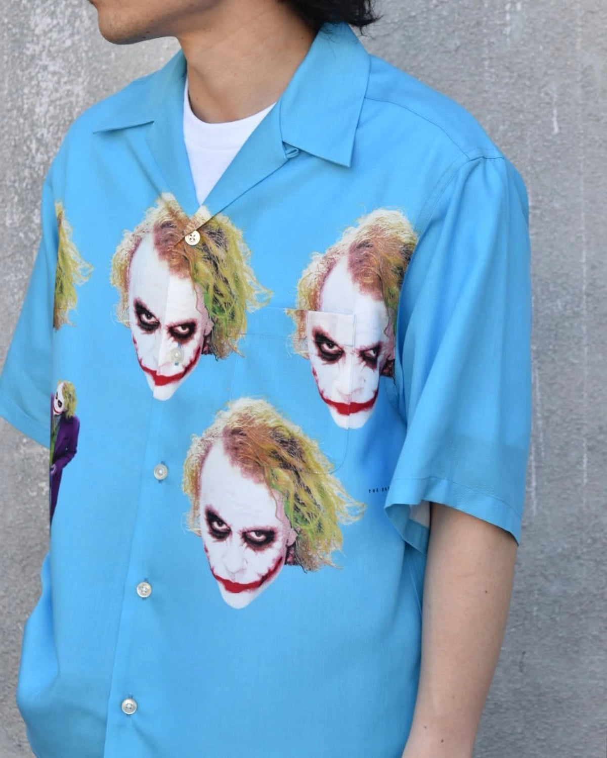 WACKO MARIA × THE DARK KNIGHT TRILOGY / S/S HAWAIIAN SHIRT -TYPE-5- (TDKT-WM-HI05)