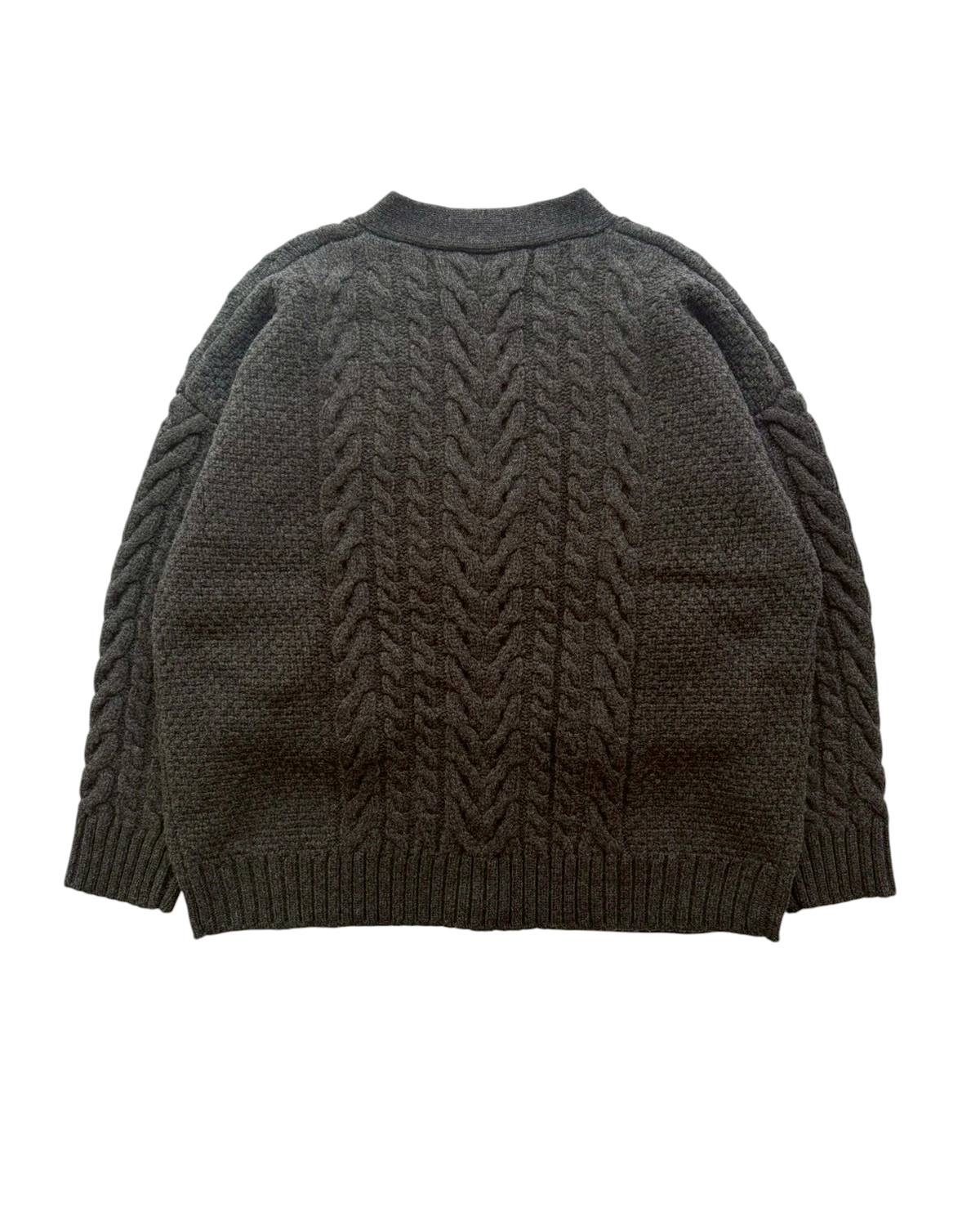 DESCENDANT / NURSE KNIT CARDIGAN (252MADS-KNM01)