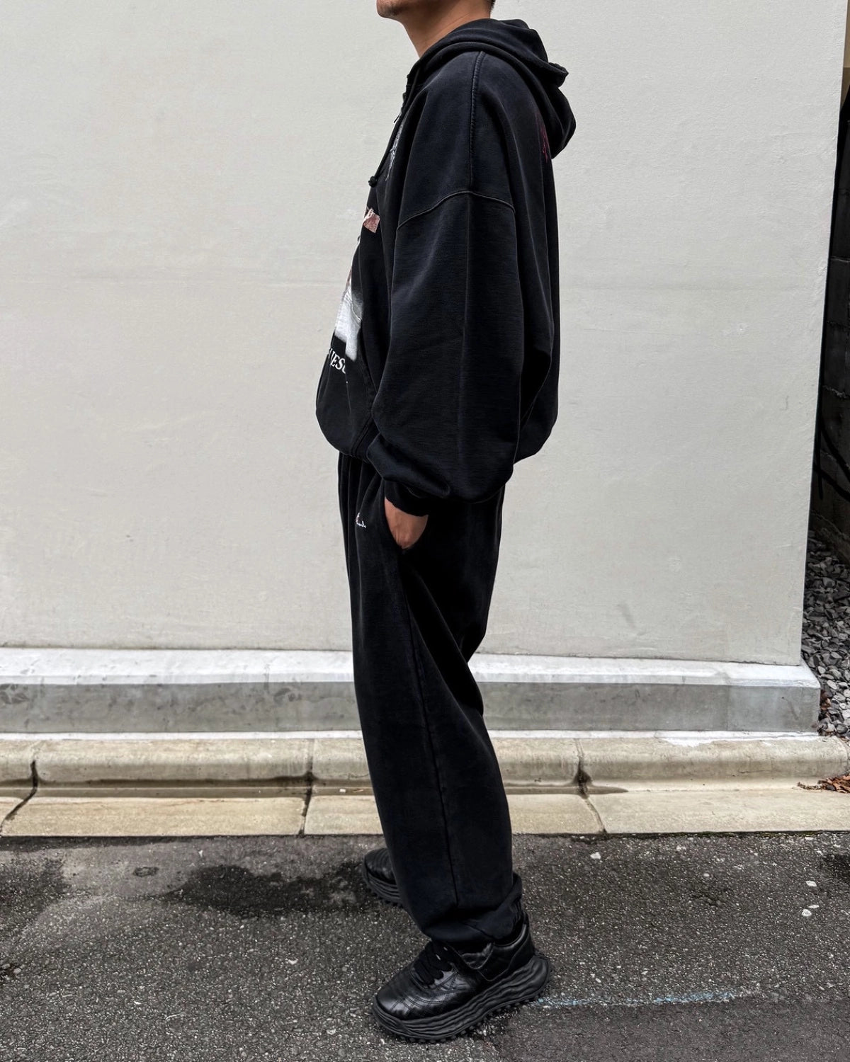 VETEMENTS / COF JESUS ZIP-UP HOODIE (MH27ZU208B)