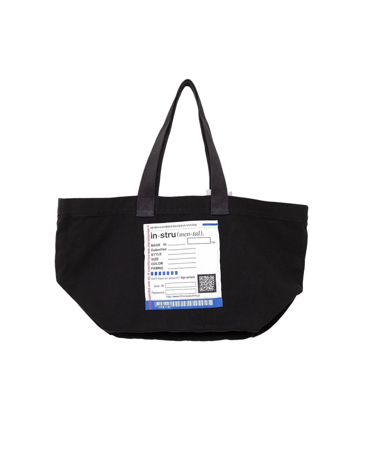 Maison MIHARA YASUHIRO in・stru(men-tal). / Big Name Tote Bag (I12BG701)