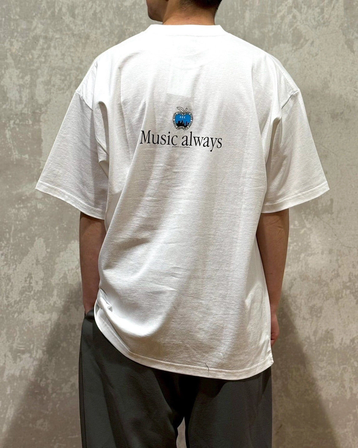 CITY COUNTRY CITY / COTTON S/S T-SHIRT_Music always (CCC-251T007)