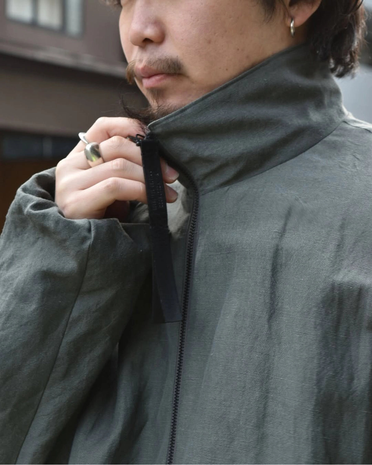 N.HOOLYWOOD COMPILE / STAND COLLAR BLOUSON (2251-BL08-001)