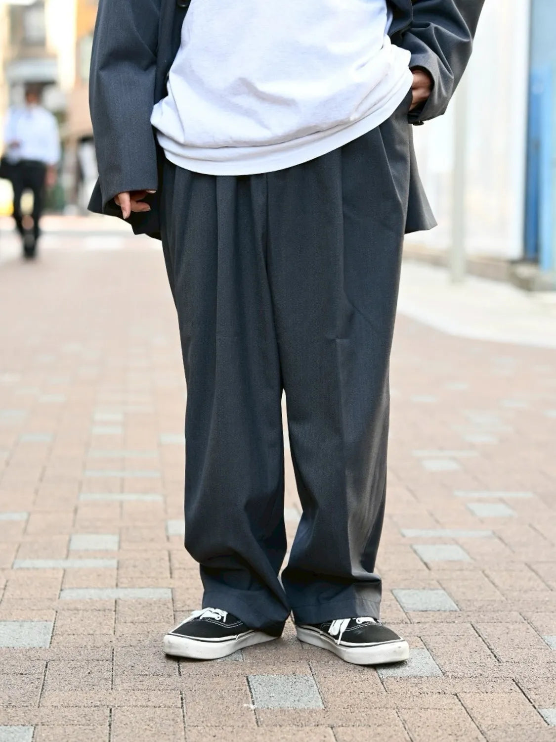 COOTIE PRODUCTIONS® / T/W Saxony 2 Tuck Wide Easy Trousers (CTE-25A107)